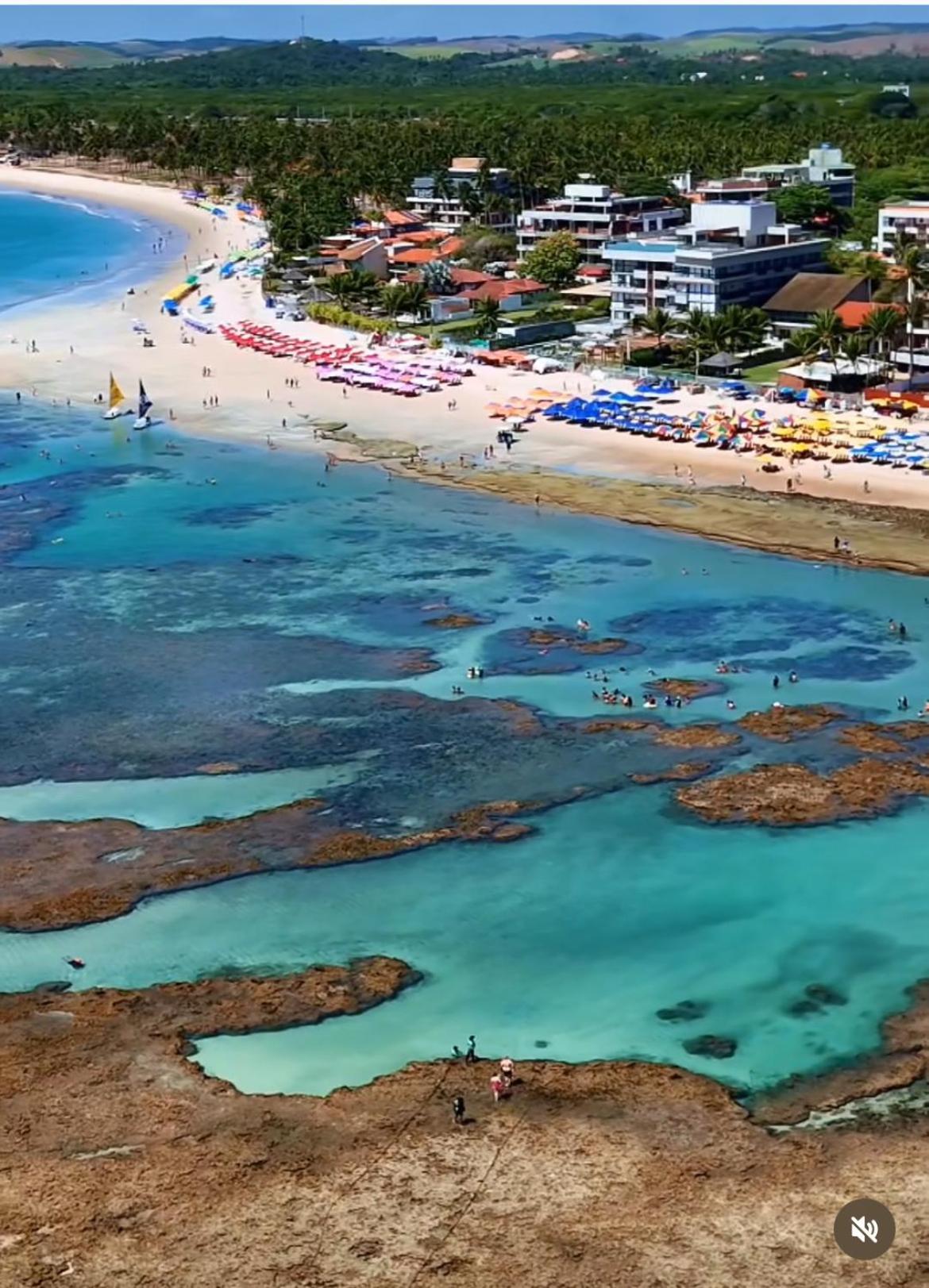 Resort Beira Mar Em Porto De Galinhas - Cupe Beach Living Porto de Galinhas Luaran gambar